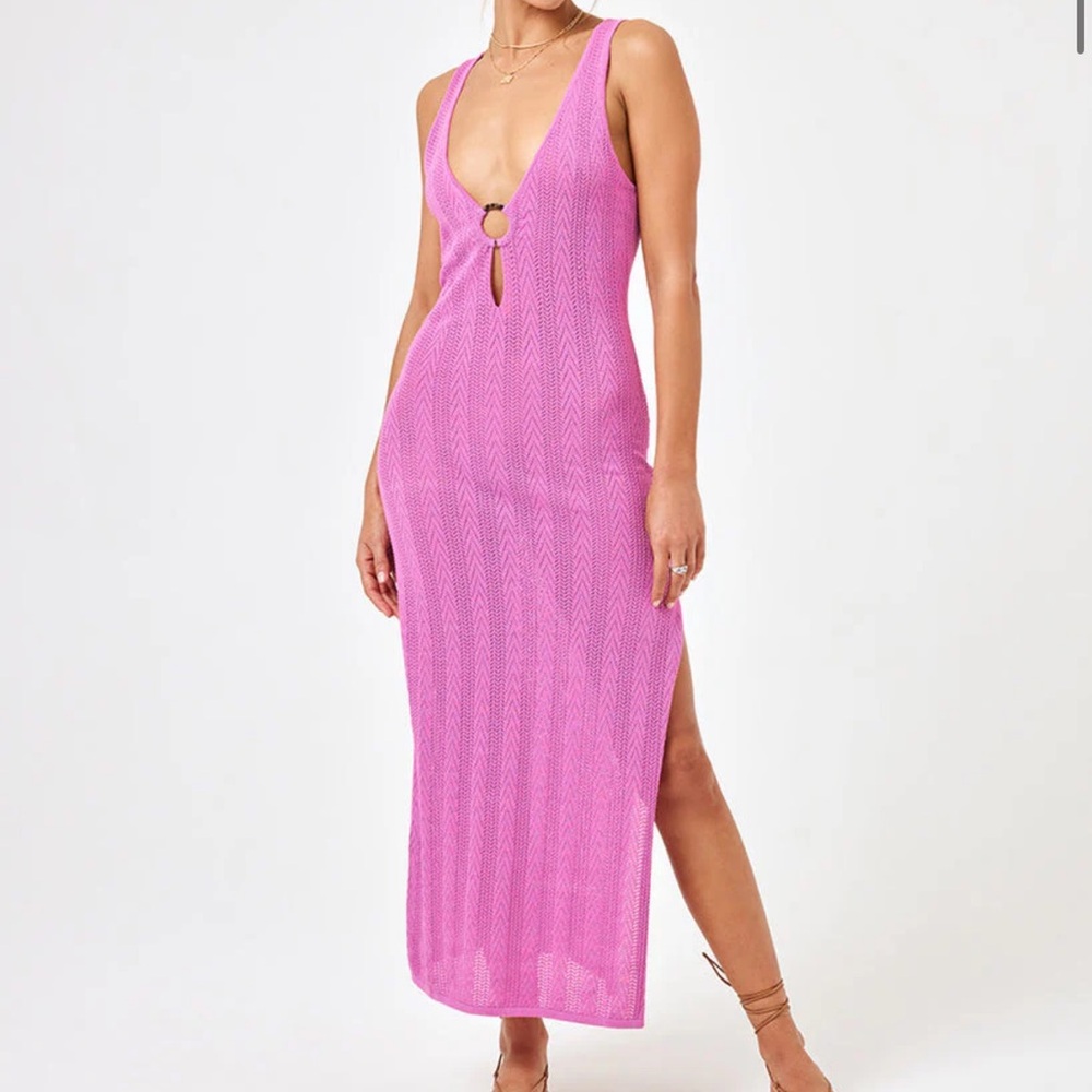 NWT LPSACE Tricia Dress in Rosebud Size XS